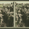 Instruction in trench construction.