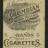 Columbian and other postage stamps.