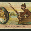 The size of the fish we lose.