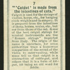 Catgut is made from the intestines of cats.