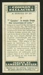 Catgut is made from the intestines of cats.