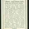 Sheet- and forked-lightning are different kinds.