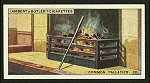 A dying fire may be revived by placing a poker against the bars so that it points up the chimney.