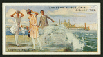 Being wetted by sea water is not dangerous.