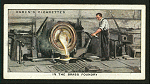 In the brass foundry.