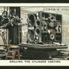 Drilling the cylinder casting.