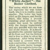 "White Jacket" - the boiler clothed.