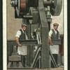 Cropping steel channel.
