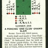 A forcing one club grand slam.