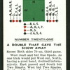 A shut-out or a slam invitation.