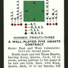 A well-played five hearts contract.