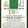 Over-bidding in opponent's suit on chicane.