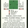 A well-played small slam.