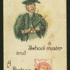 What is the difference between a school-master and a postage stamp?