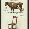What is the difference between a cow and an old chair?