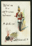 What is the difference between a soldier and a bombshell?