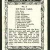 Sultana cake.