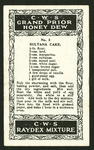 Sultana cake.