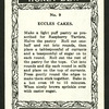 Eccles cakes.