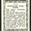 Marmalade turnovers.