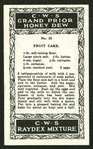 Fruit cake.