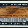 Steak & kidney pie.