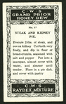 Steak & kidney pie.