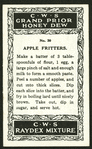 Apple fritters.