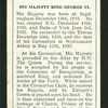 His Majesty King George VI.