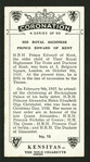 His Royal Highness Prince Edward of Kent.