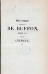 Half Title page, v. 11 Œuvres complètes de Buffon. Tome XI. Végétaux. Animaux. (2)