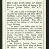 The Lord Lyon King of Arms.