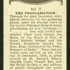 Proclamation at the Royal Exchange.