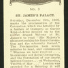 St. James's Palace.