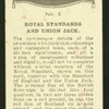 Royal Standards & Union Jack.