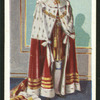 The King in royal robes.
