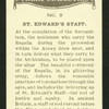 St. Edward's Staff.