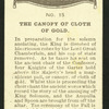 The Canopy of Cloth of Gold.