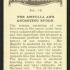 Ampulla & spoon.