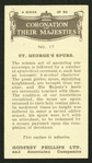 St. George's spurs.