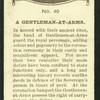 A Gentleman at Arms.