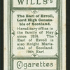 The Earl of Erroll.