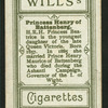 Princess Henry of Battenberg.