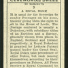 A Royal Duke.