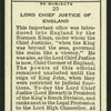 Lord Chief Justice of England.