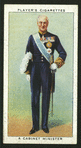 A cabinet minister.
