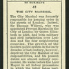 The City Marshal.