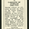 Caroline of Ansbach.