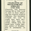 Charlotte of Mecklenburg-Strelitz.