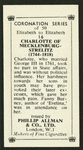 Charlotte of Mecklenburg-Strelitz.